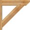 Ekena Millwork Traditional Slat Rough Sawn Outlooker, Western Red Cedar, 8"W x 34"D x 34"H OUT08X34X34TRA06RWR - alternate 4